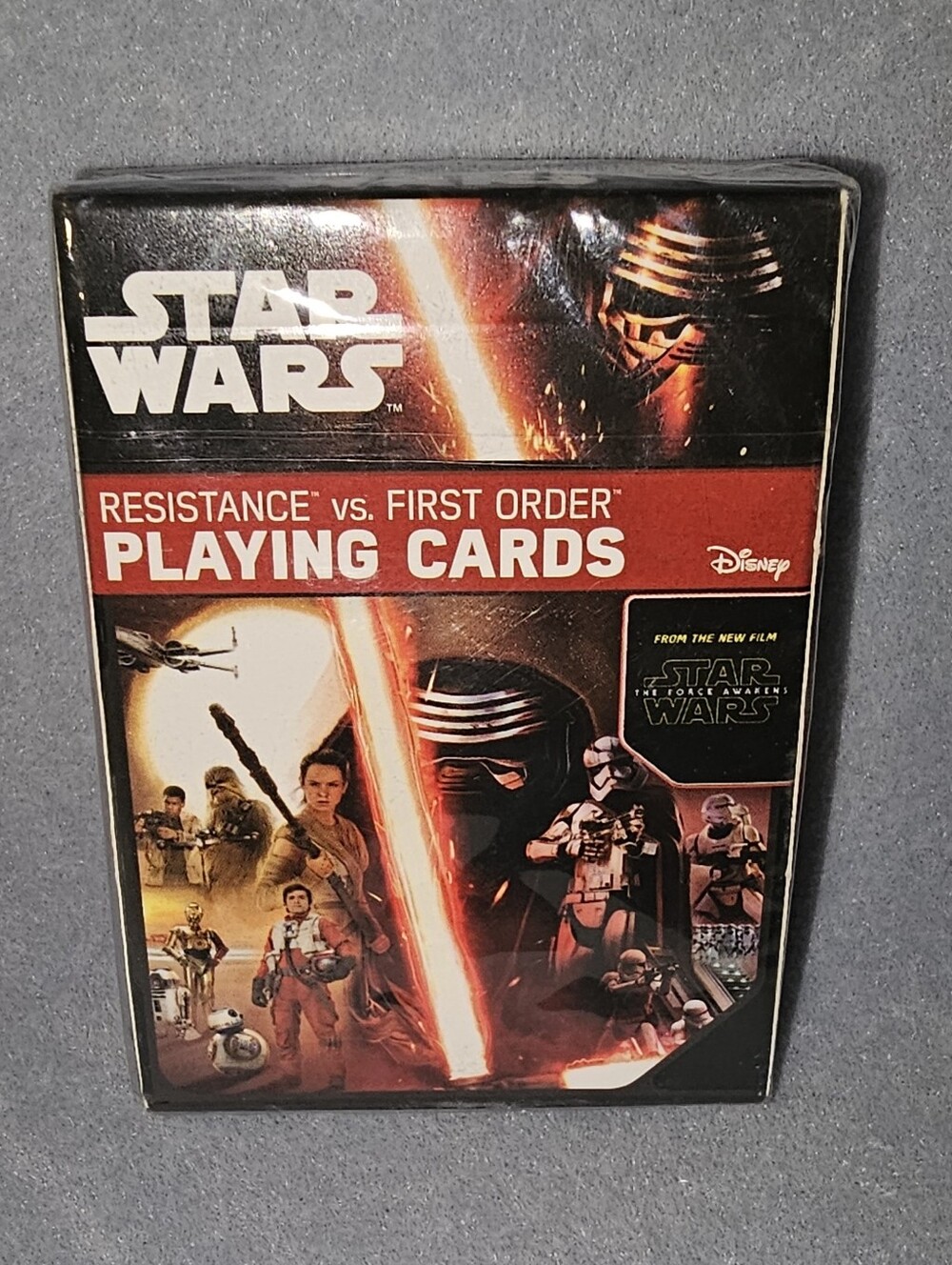 STAR WARS The Force Awakens Playing Cards SEALED